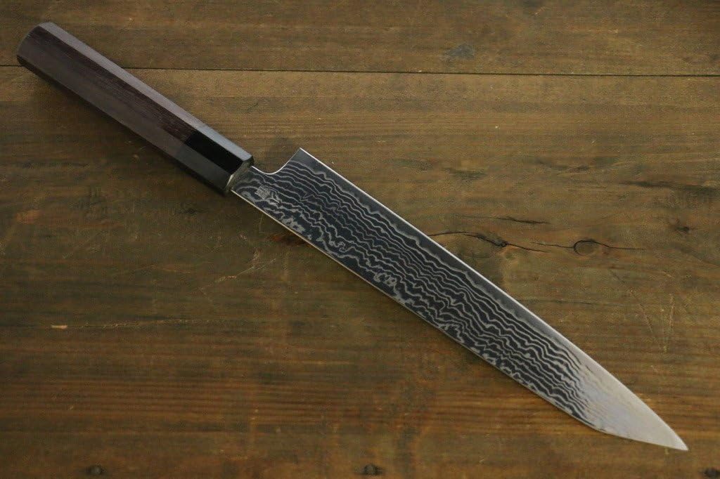 ZDP189 DAMASCUS KIRITSUKE GYUTO JAPANESE CHEF KNIFE 240MM