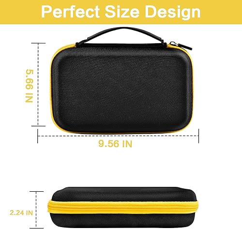 Miniatura 5 de Funda para Klein Tools VDV500-705VDV500-820VDV500-063 Wire Tracer Tone Generator & Probe Kit Probador de Continuidad, Bolsa de Almacenamiento