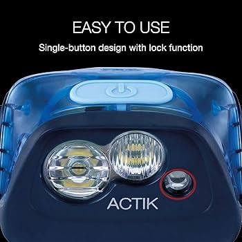 新品未使用　PETZL ACTIK 450 ヘッドランプ 山岳金物店 / Petzl・ペツル ACTIK・アクティック 450ルーメン