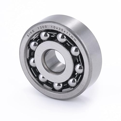 Miniatura 106 de XIKE 1 Pcs 108 Self-Aligning Ball Bearings 8x22x7mm, Open and Chrome Steel Fits DIY/Fans/Industrial/Agriculture/Pulp/Paper/Beverage/Textile
