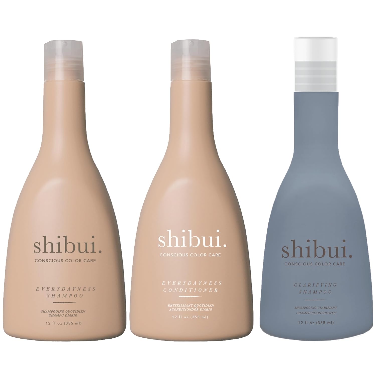 SHIBUI Everydayness Hair Care & Clarifying Shampoo Set