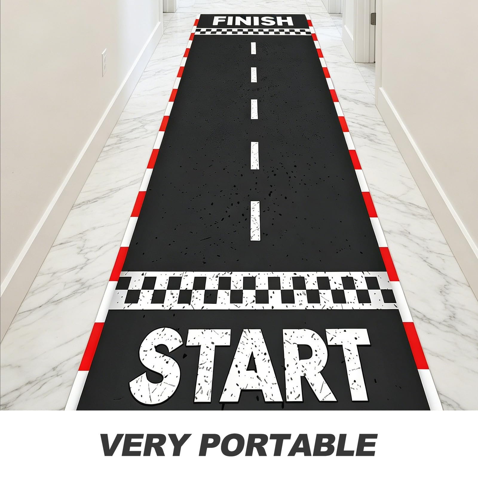 GLEAVI X 60cm Alfombra de Diatomita Antideslizante de Pista de Carreras