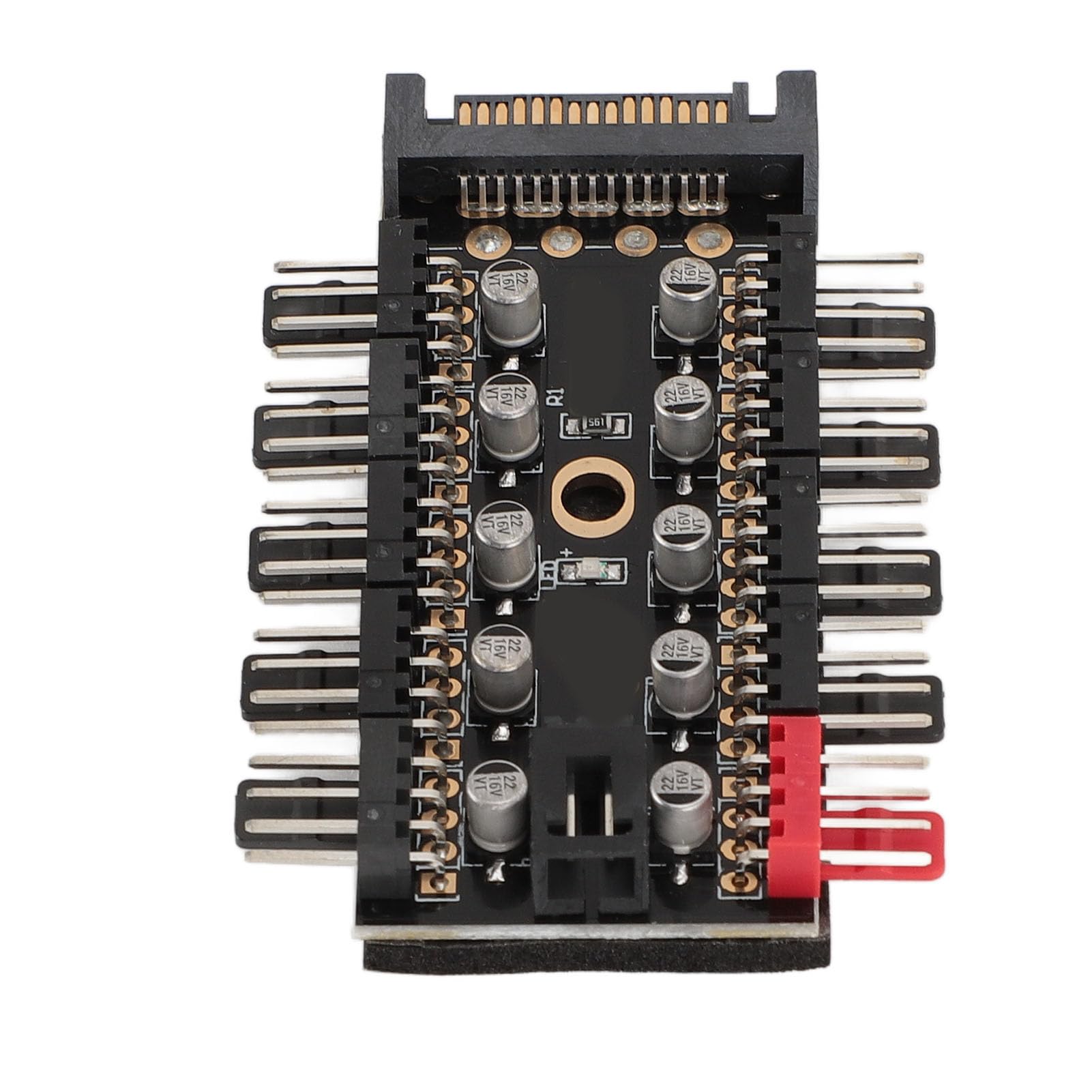PC Fan Controller Hub, Fan Hub, 4 Pin Interface PC Fan Controller Hub, Fan Hub, 4 Pin Interface