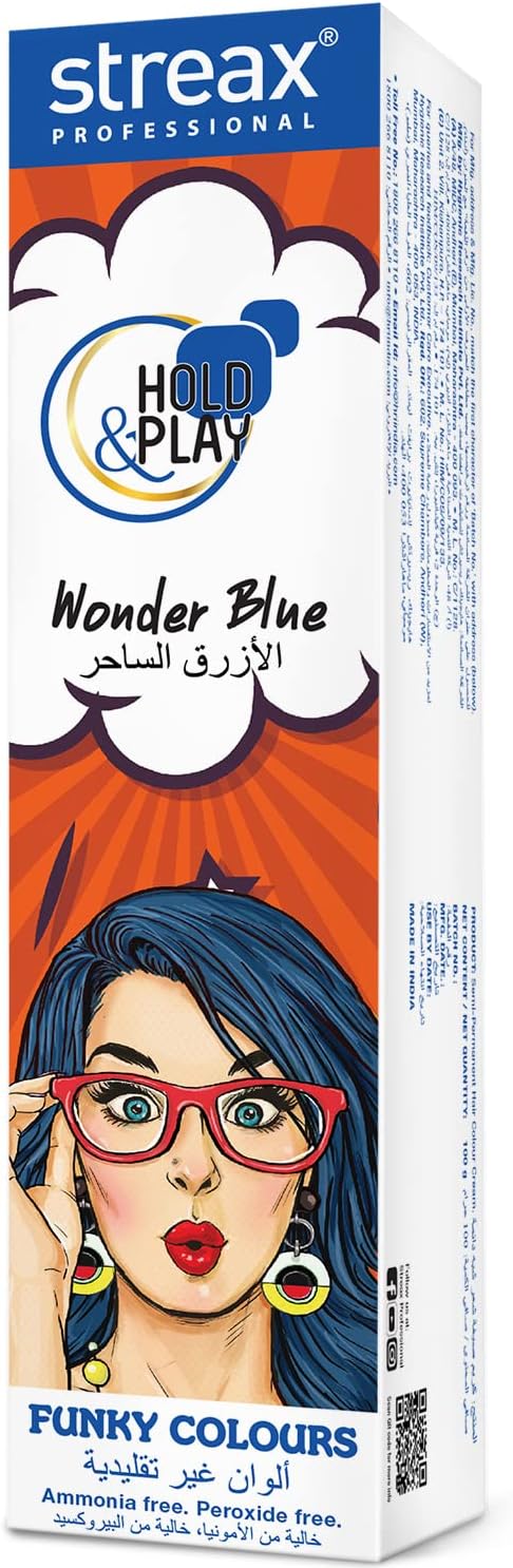 Hold & Play Funky Colour, 100 g, Wonder Blue