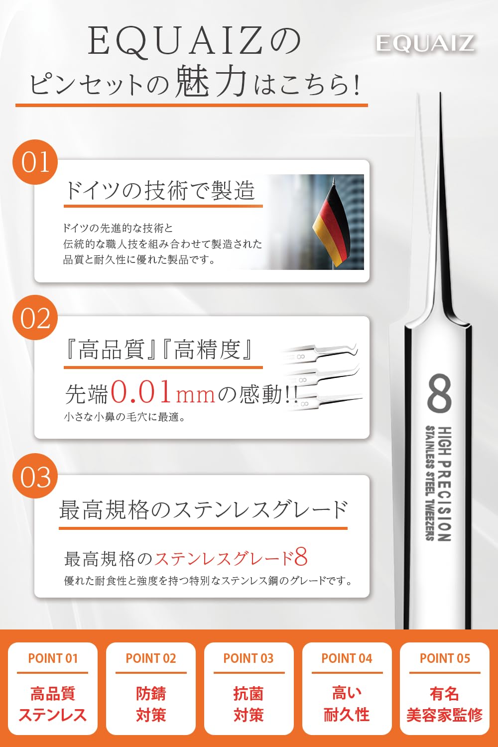 Amazon.co.jp: 角栓 ピンセット 角栓取り 【美容サロン経営の美容家