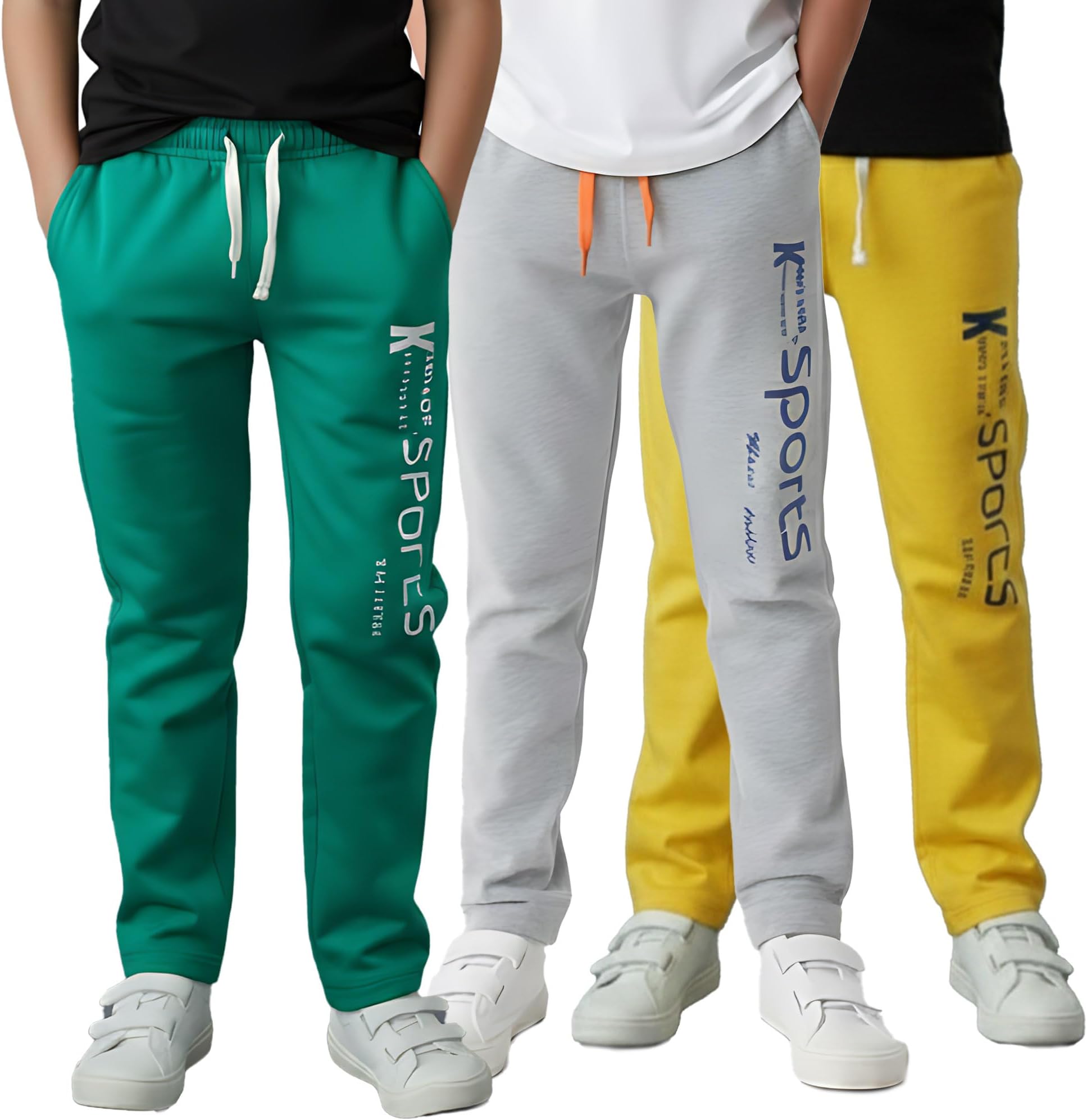 Boys K-3-SPORTS Track Pants (pack of 3)