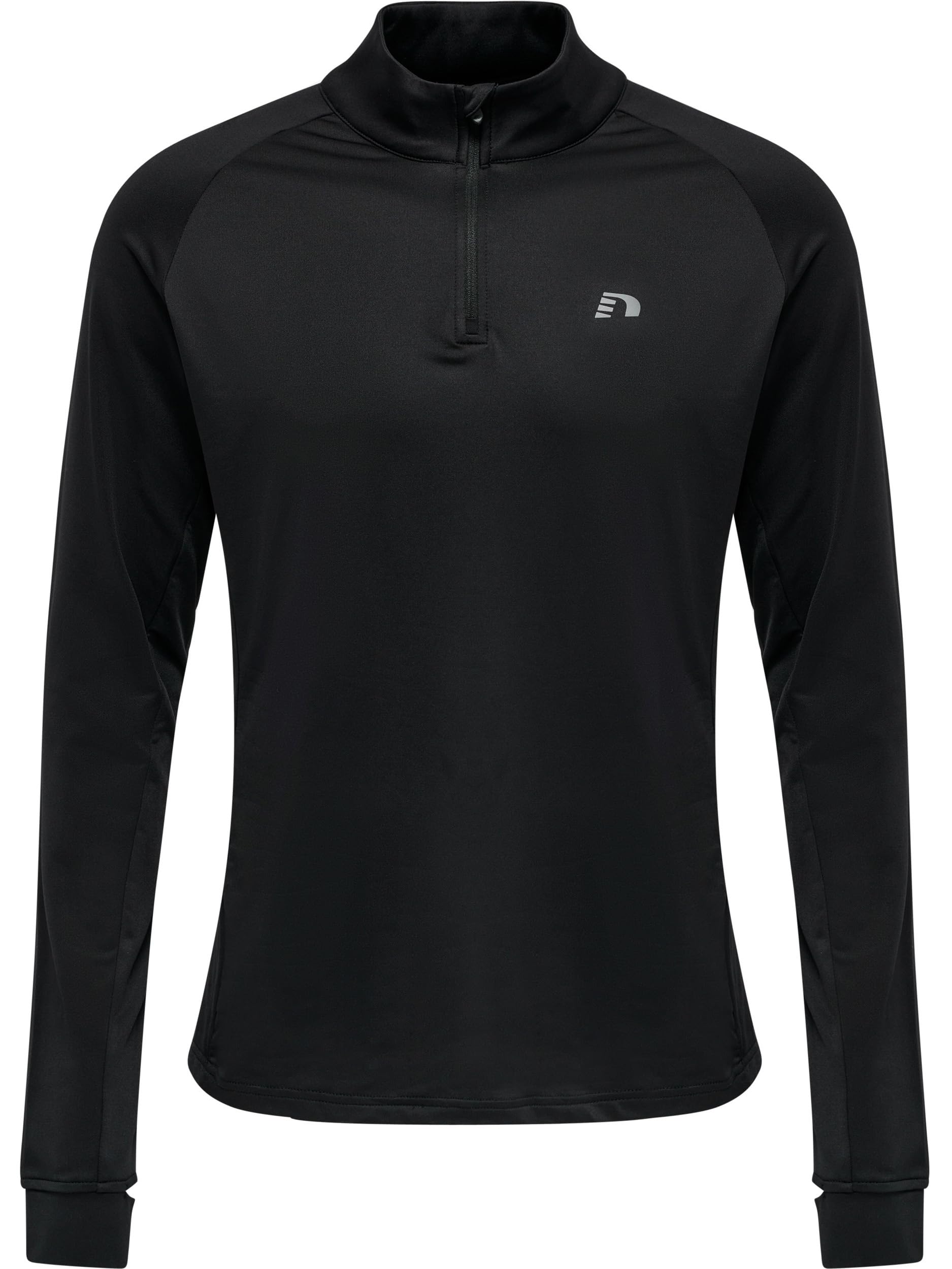 Newline Men's Black Core Long-Sleeve Performance Running Top in Size XL, Sports Direct