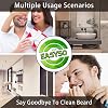 EASYSO Mega Practical Beard Cutting Cover, White Hair Cutting Apron Mustache Beard Apron Cat Dog Hair Collector Interlining Fabric Hairdresser Barber Apron