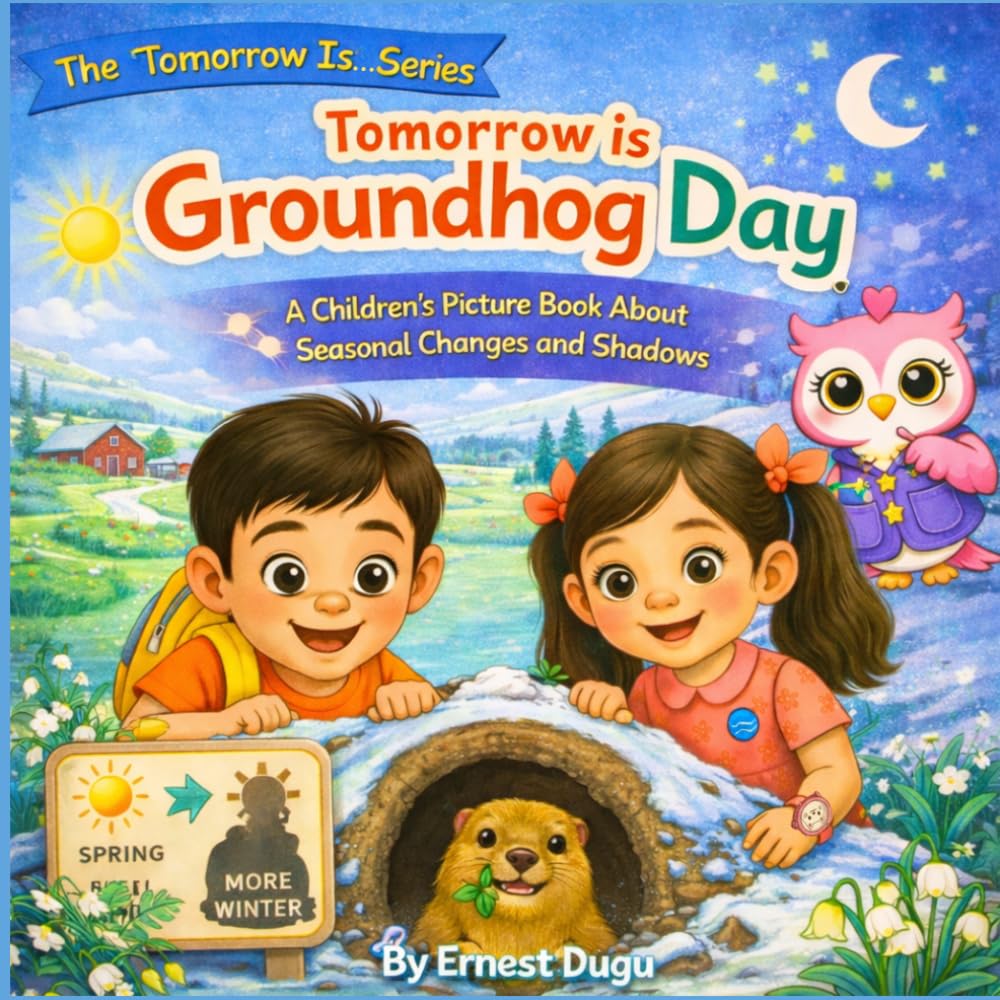 Tomorrow Is Groundhog Day: A Children's Picture Book about Seasonal Changes and Shadows (The Tomorrow Is… Series)