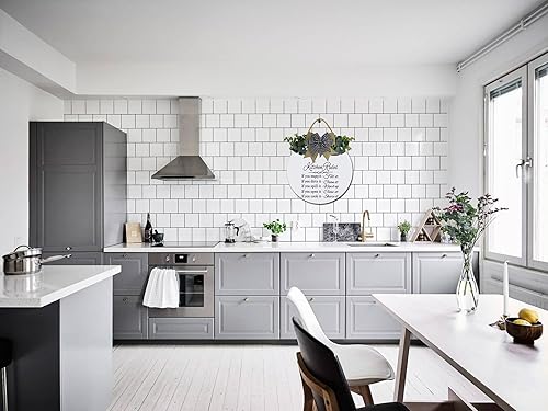 Miniatura 5 de Letrero de madera para decoración de pared de cocina, letrero de reglas de cocina, letrero de puerta delantera, coronas divertidas, placa de madera,