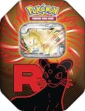 Pokémon - Jeu DE Cartes À COLLECTER : Tin-Box Team Rocket - Snobilikat-ex (1 Carte Promo holographique & 4 boosters) - 1