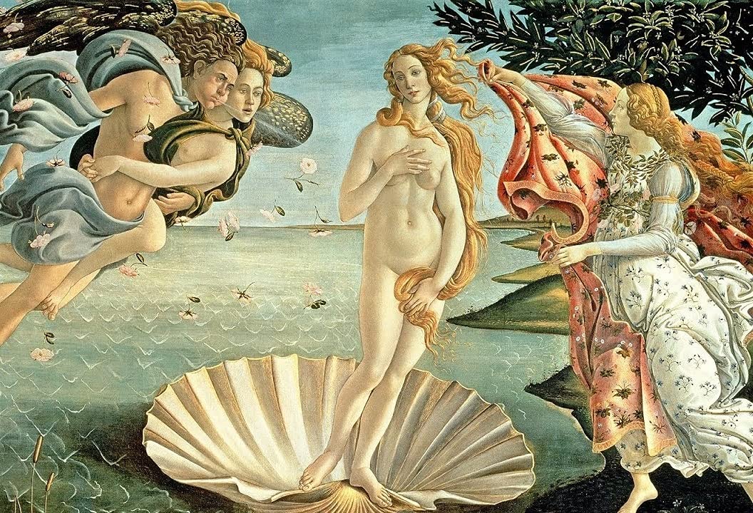 Amazon｜ヴィーナス誕生 ボッティチェリ レプリカ 西洋絵画 はっ