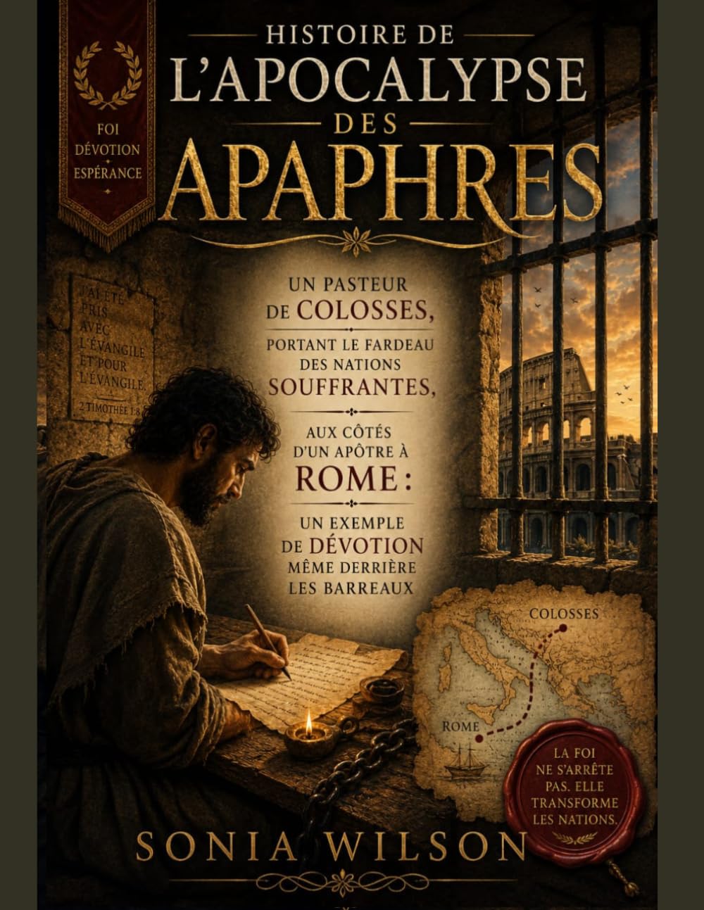 HISTOIRE DE L'APOCALYPSE DES APAPHRES :: Un pasteur de Colosses, portant le fardeau des nations souffrantes, aux côtés d'un apôtre à Rome : un exemple de dévotion même derrière les barreaux