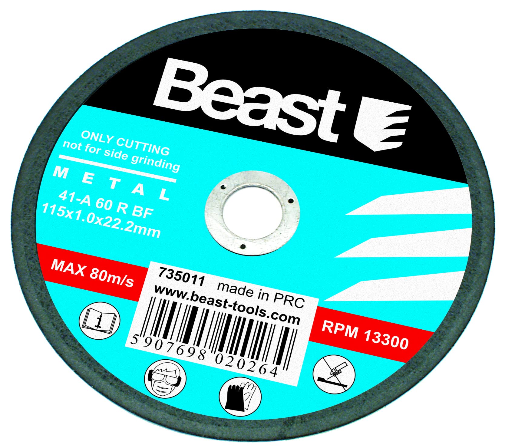 4 1/2 Disque de découpe en métal de 10 cm 115X1.2X22.2mm Disque de découpe de haute qualité, coupe l'acier, coupe l'acier inoxydable, métal, disque de découpe pour l'acier - Chine Disque à