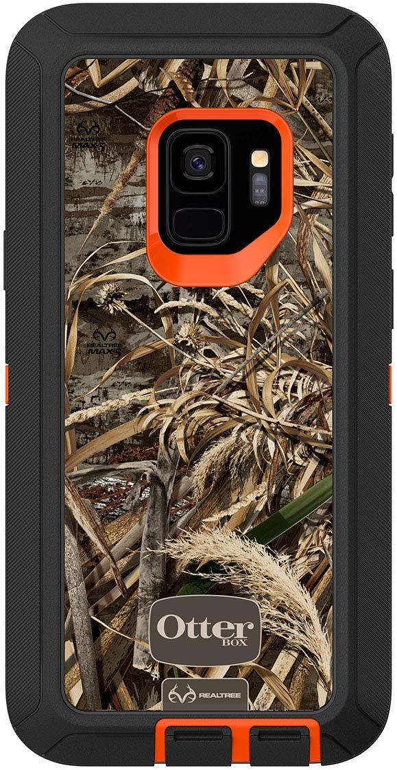 OtterboxDefender Series Case for Samsung Galaxy S9 (ONLY - NOT Plus) Case Only - Non-Retail Packaging - Real Tree Max5
