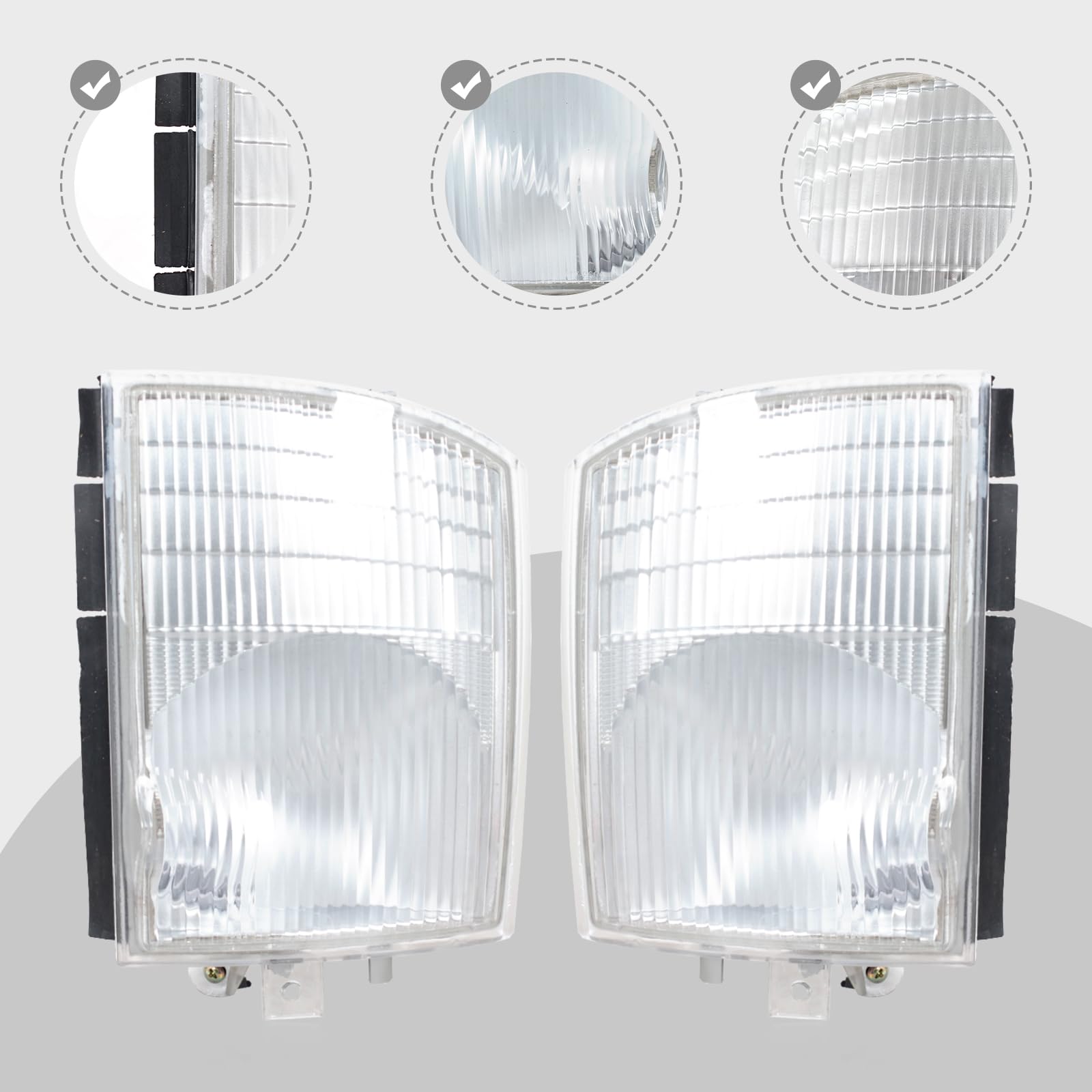 Światło narożne do Mitsubishi Canter Fuso FE 7/8 2005-2011 lampa kierunkowskazu 214-1566 214-1566RWA lewa