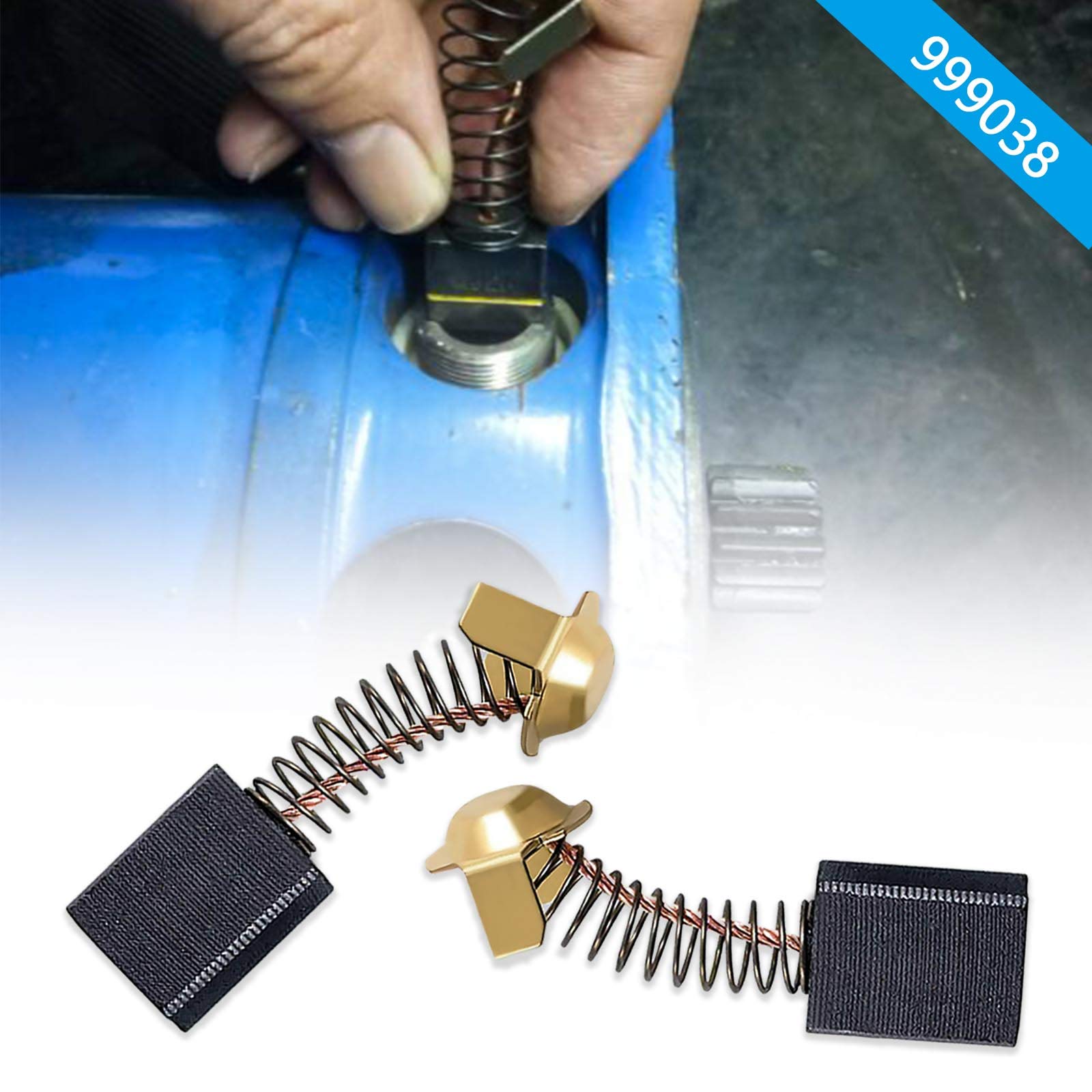 Image secondaire de OTOTEC - 2 Paires de Balais de Charbon pour Outils Électriques Hitachi