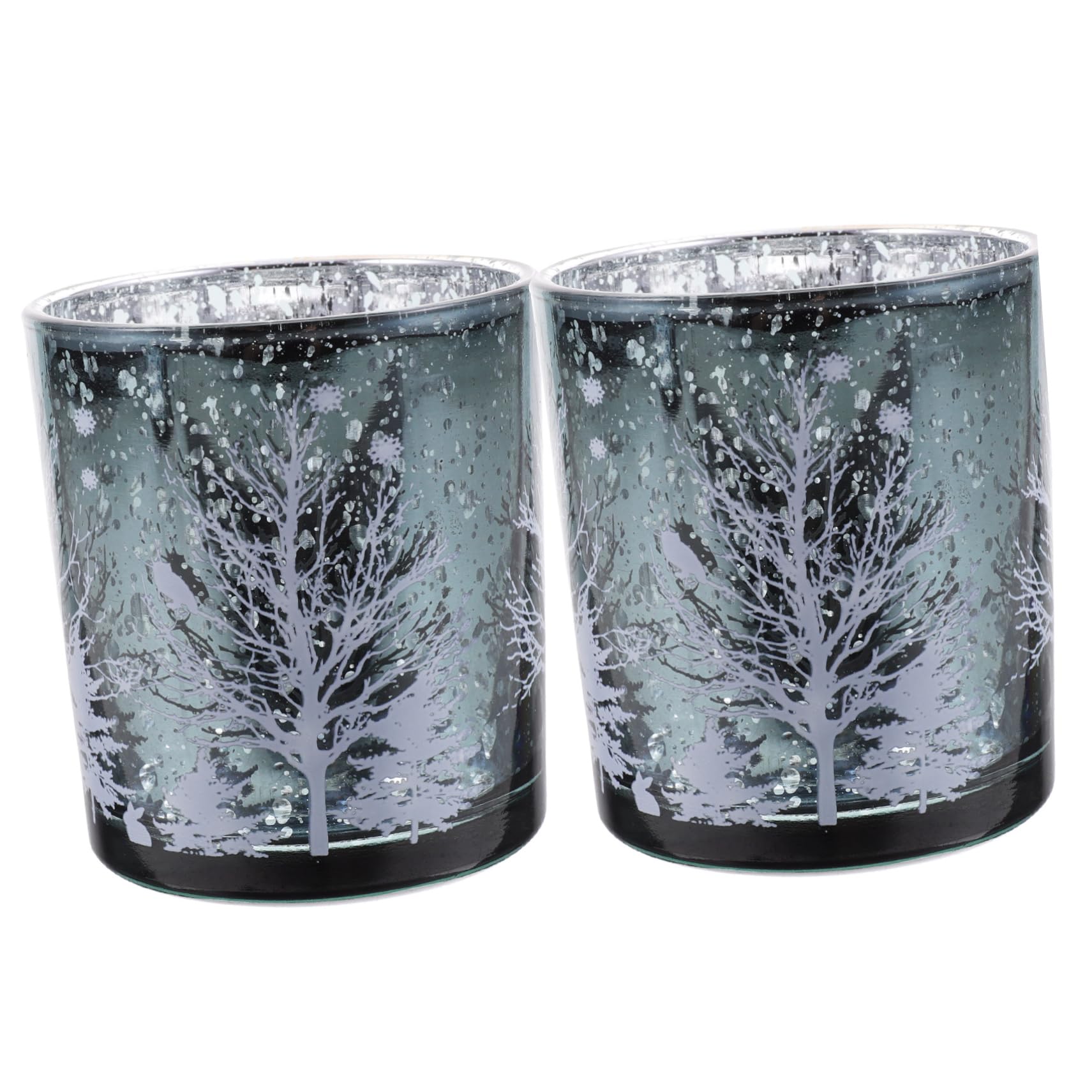 6 Piezas Portavelas De Cristal Portavelas Candelita Portavelas De Escritorio De Navidad Vela Cónica Vela De Boda Decoración para Mesa Decoración Navideña Velas De Mesa Vidrio Cabilock