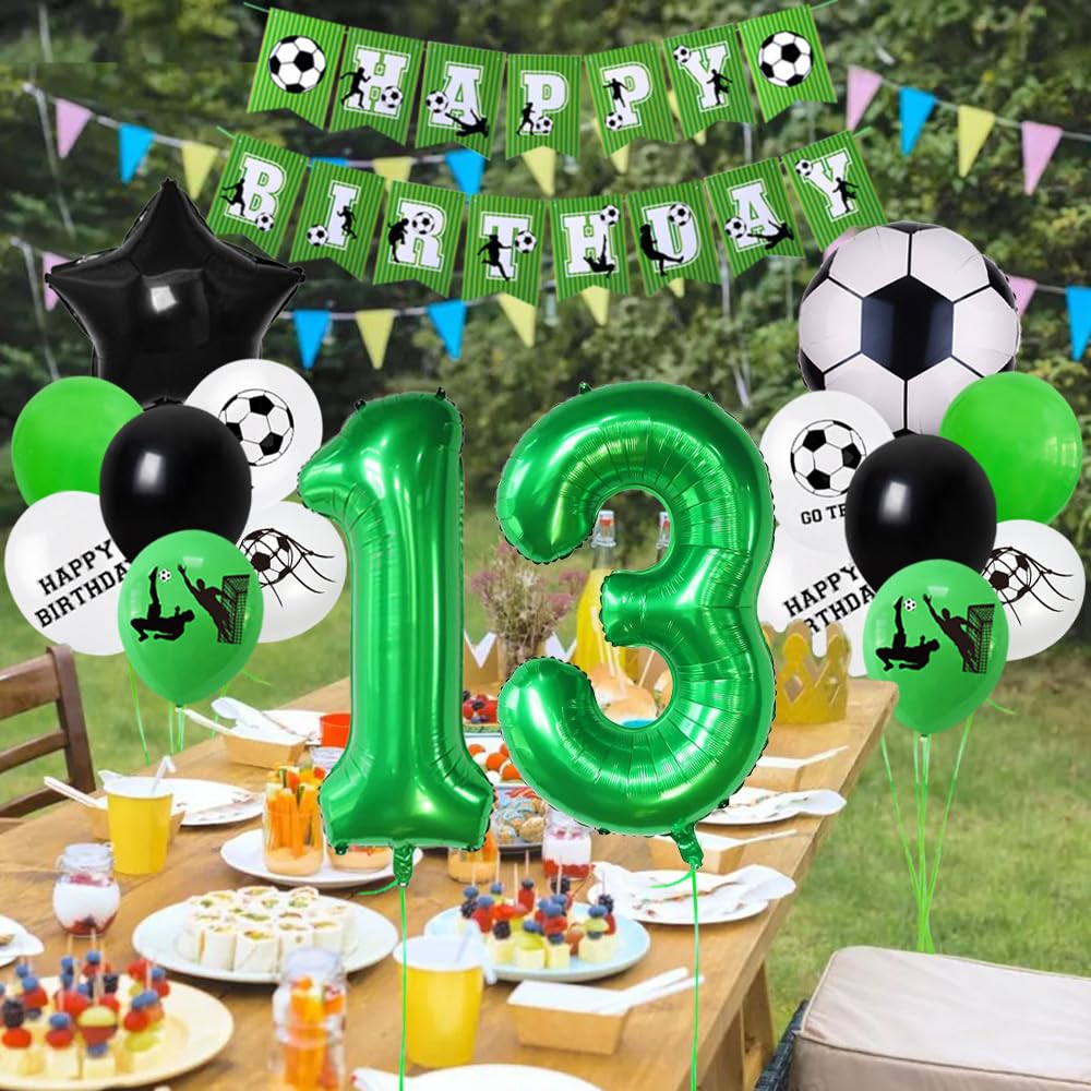 Decoratie Verjaardag Voetbal 13 Jaar