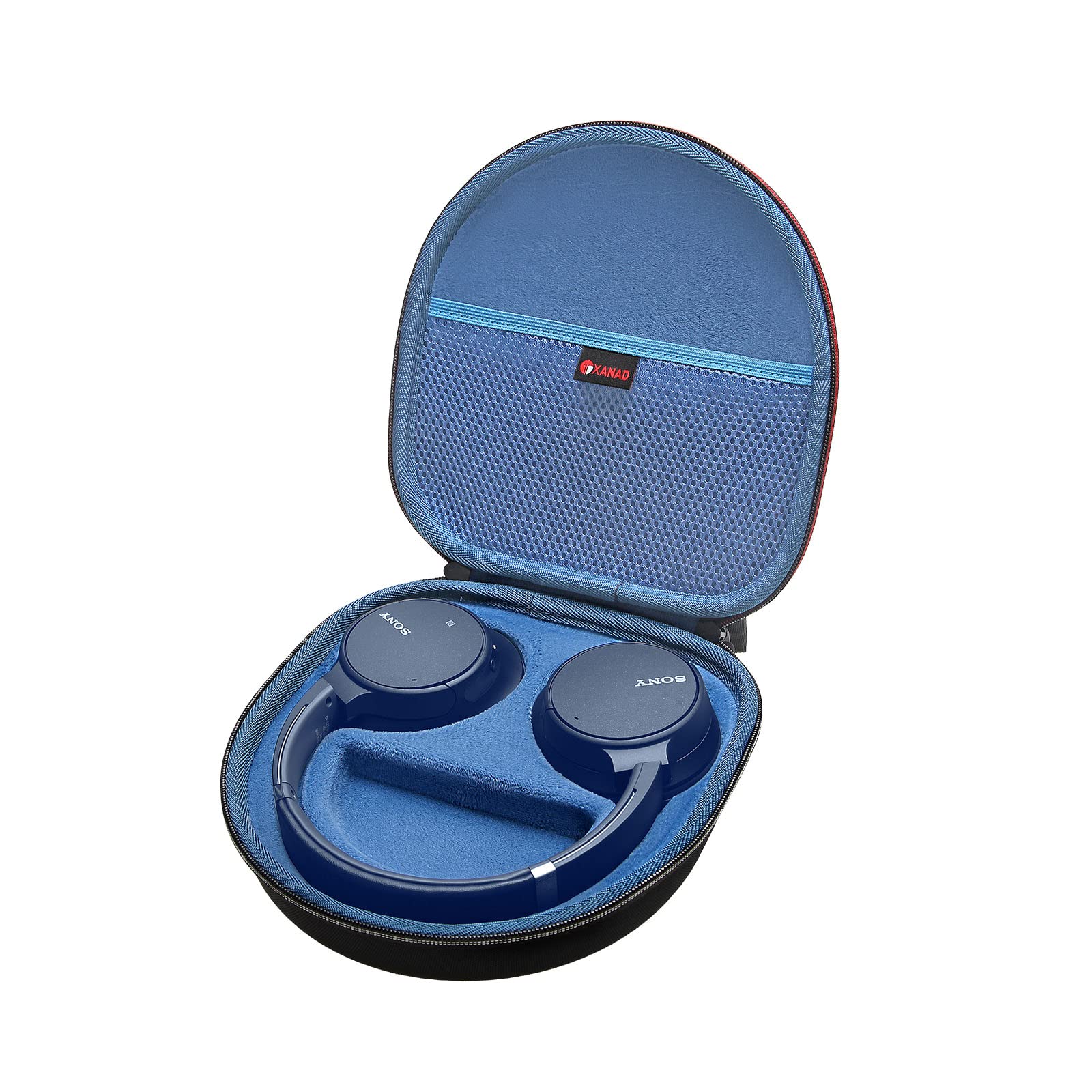 XANAD Blue Case for Sony WH-CH720N / WH-CH520 / WH-CH710N / CH710 / XB900N / XB700N Wireless Noise Canceling Extra Bass Headphones - Storage Protective Bag