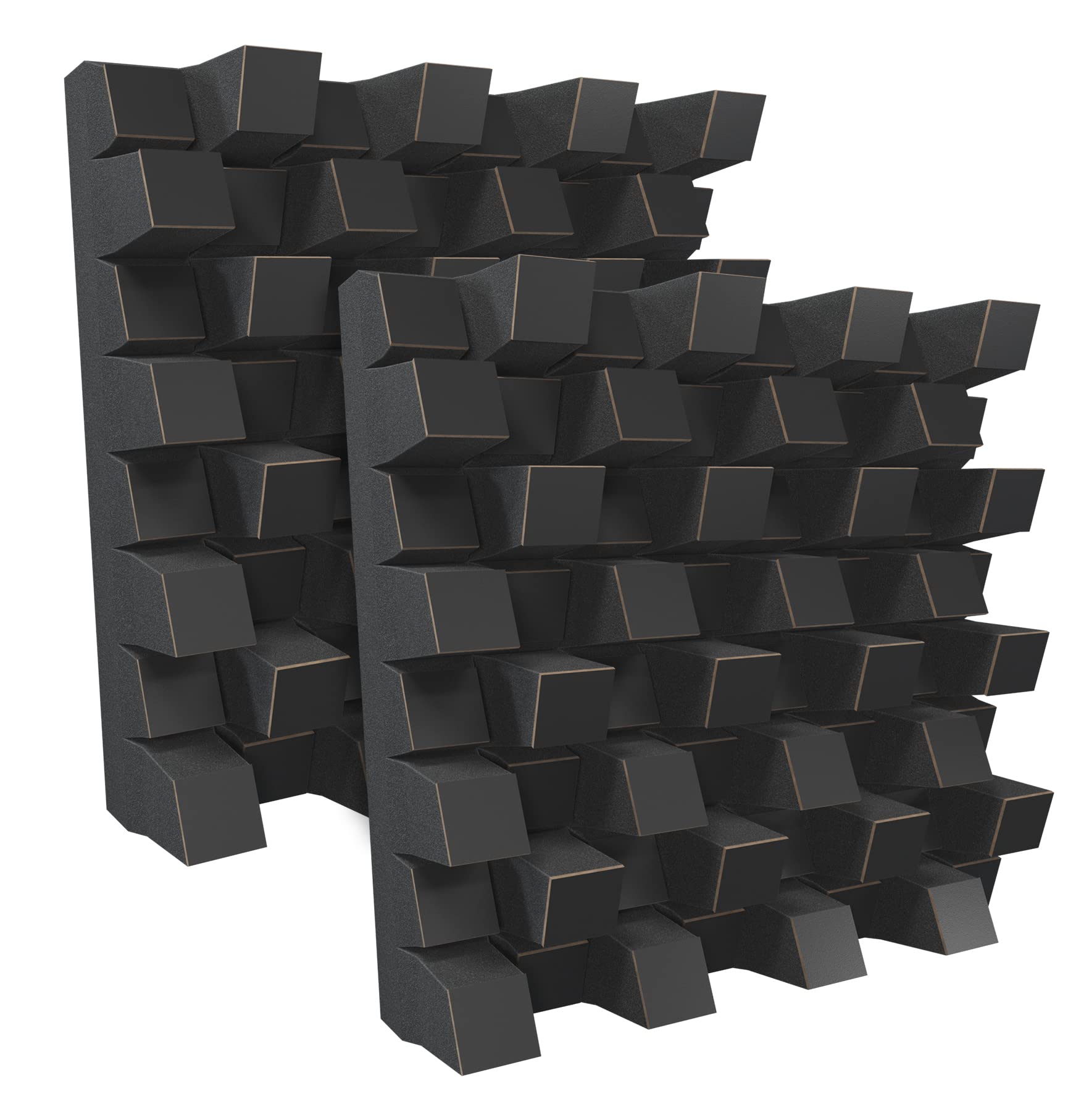 Amazon.com: (2 Pack) — Sound Acoustic Studio Diffuser «Sirius» | 2D QRD ...