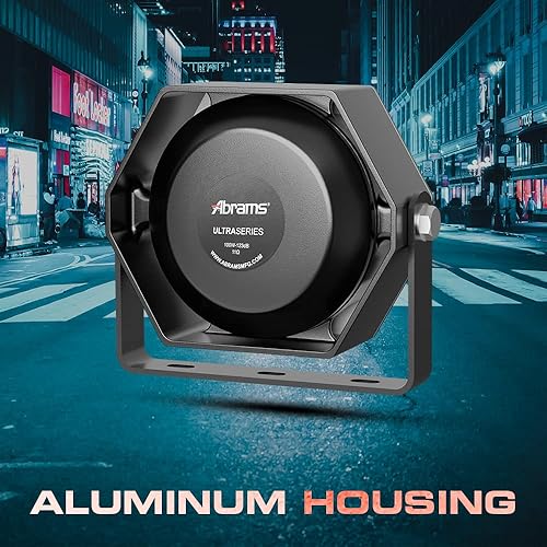 Miniatura 8 de Abrams, bocinas para sirenas