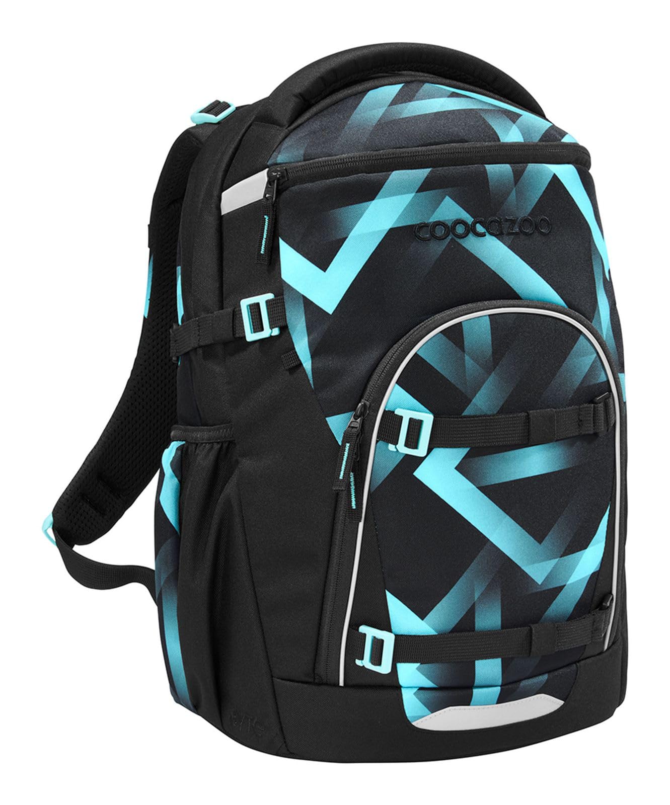 Coocazoo Schulrucksack Byte School Backpack Laser Lights schwarz