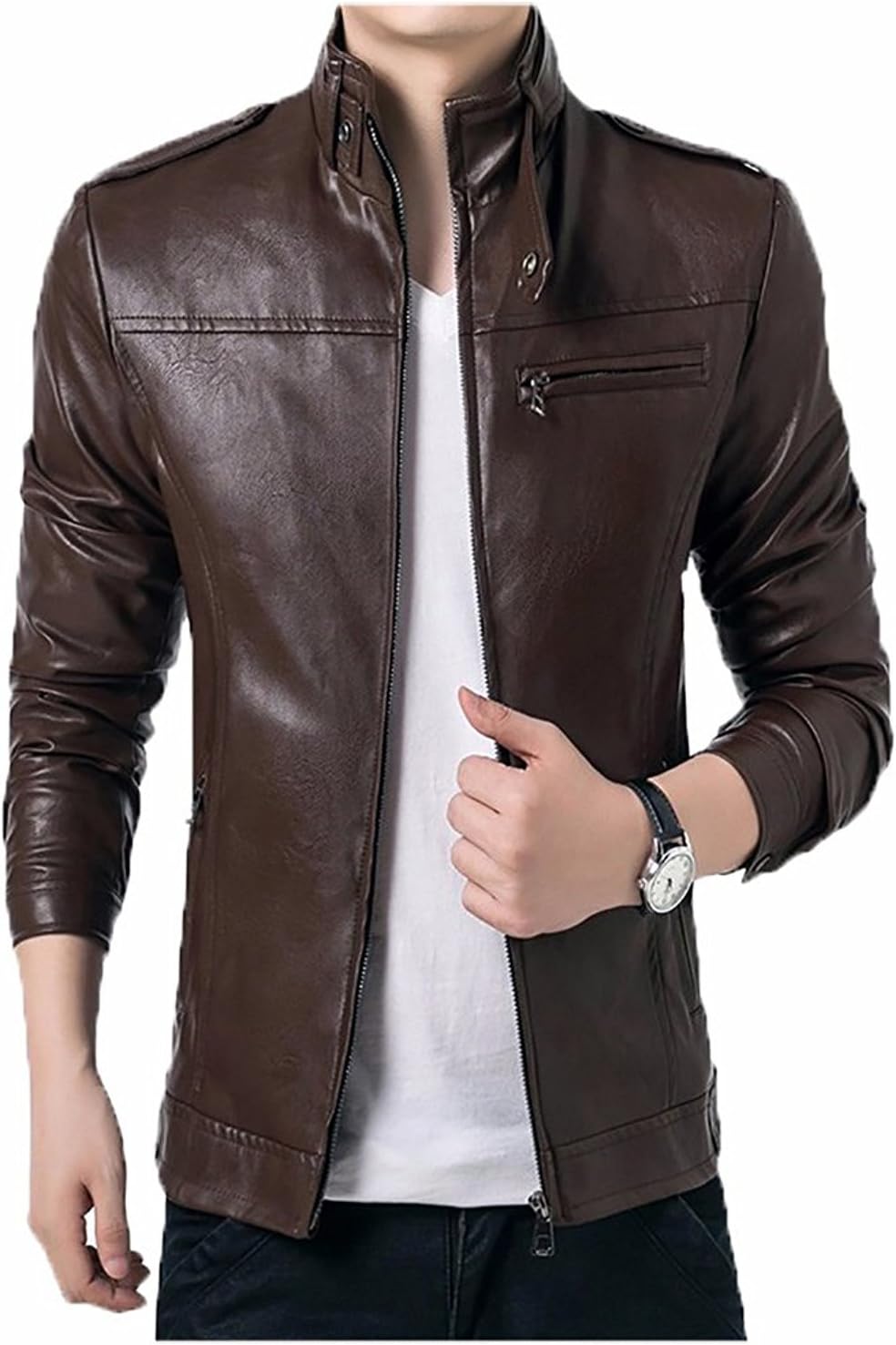 Customer Is The KingMen's Biker Jacket