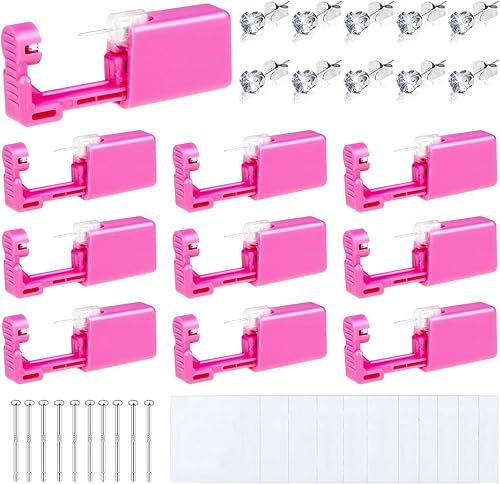 Evatage Kit de pistola de perforación de oreja desechable