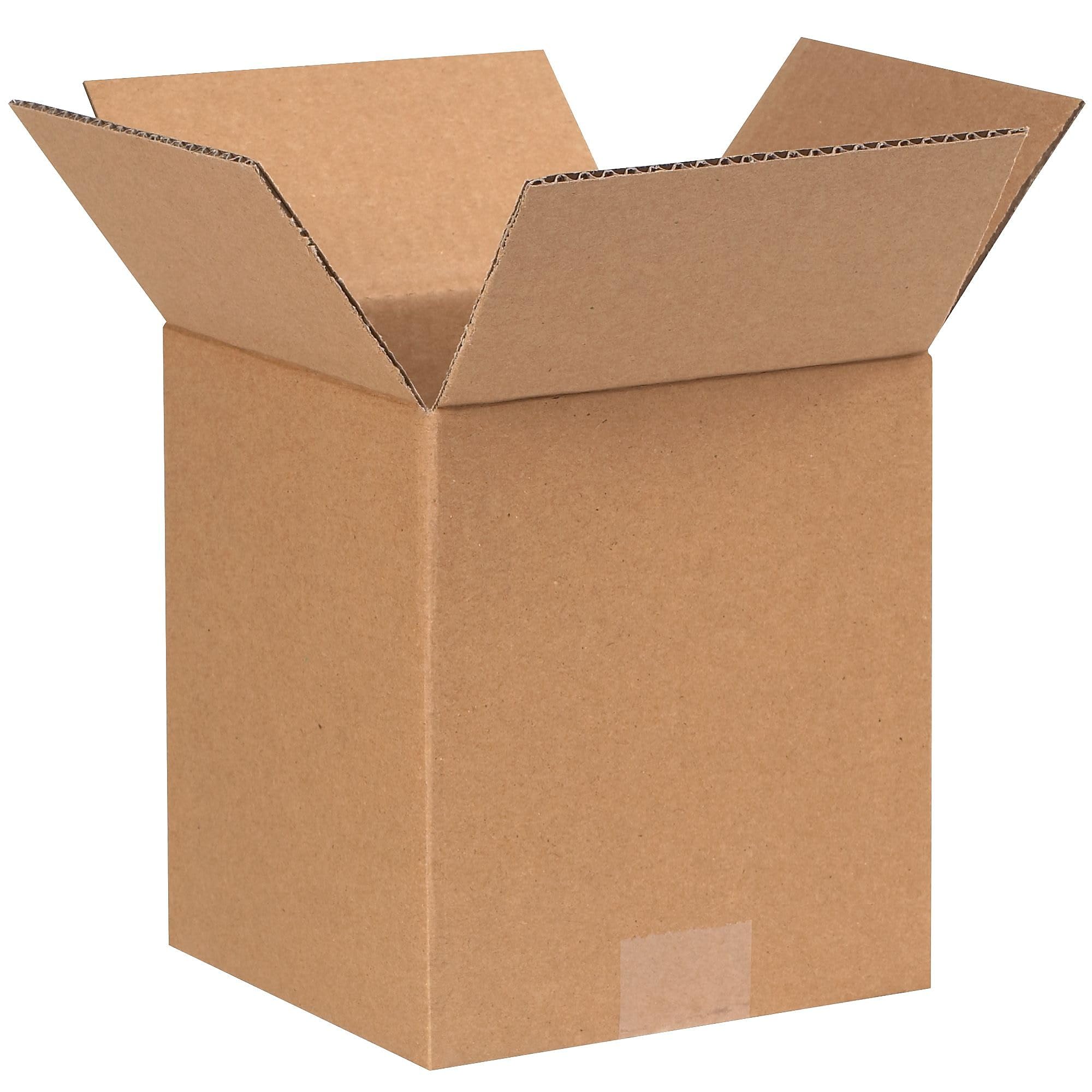 Amazon.com: BOX USA 4x4x5 Corrugated Boxes, Small, 4L x 4W x 5H