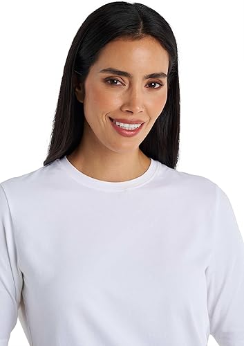 Miniatura 6 de Coolibar Camiseta de manga corta Morada Everyday UPF 50+ para mujer, protección solar