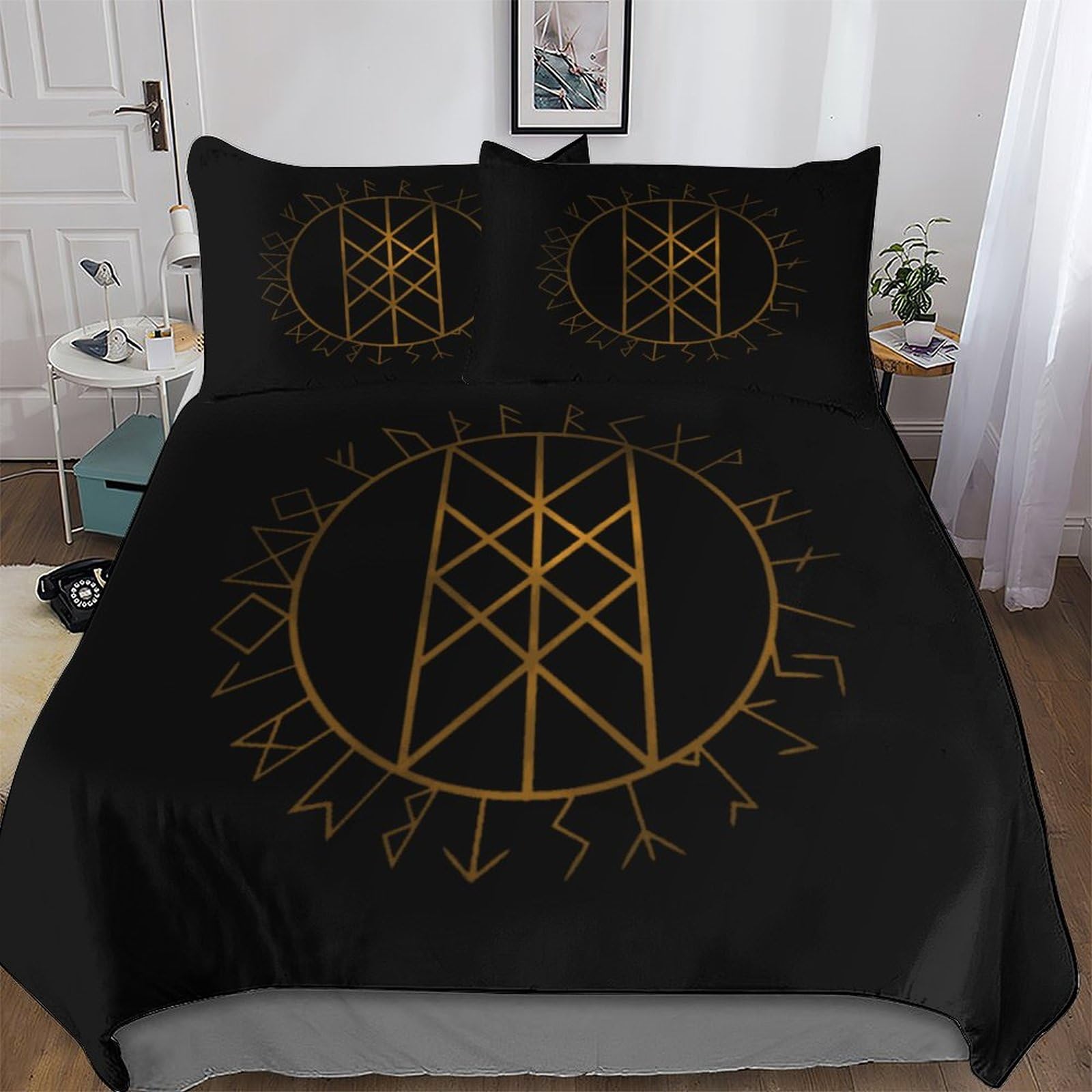 Housse de couette Viking parure de lit idéale pour l'hiver