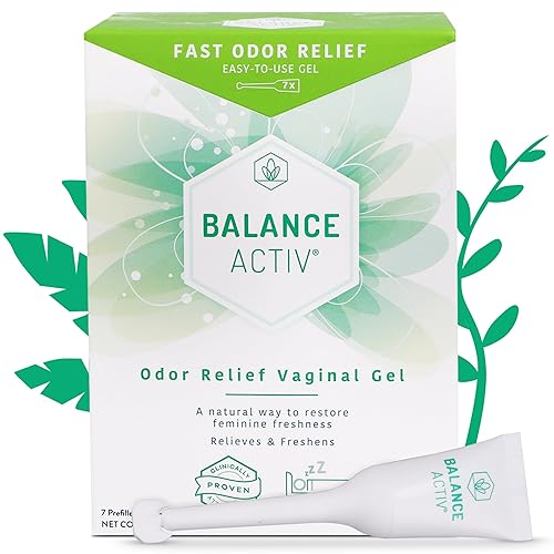 Balance Activ Gel vaginal equilibrado con pH para aliviar olores para mujeres, funciona naturalmente para aliviar rápidamente el olor desagradable y