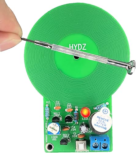 Aprender a soldar detector de metales Kit de práctica de soldadura Junta de formación electrónica de aprendizaje