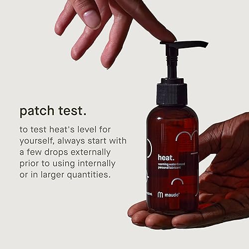 Miniatura 4 de Maude Lubricante a base de agua que calienta el calor, lubricante íntimo para el cuidado personal con sutil sensación de calentamiento, se construye
