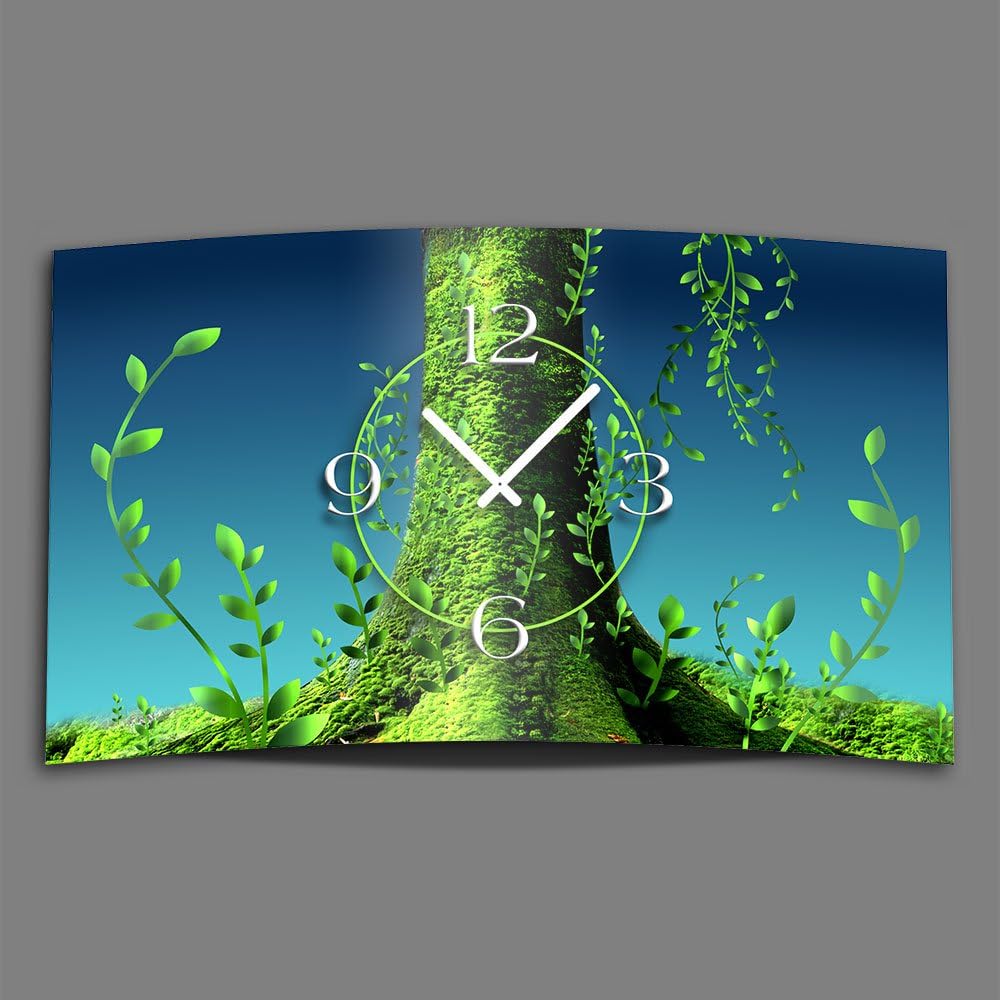 Tree Trunk Designer Wall Clock Fashion Wall Clocks Design Silent No Ticking Dixtime 3D 0102