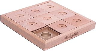 Dog' Sudoku Medium Expert Classic - My Intelligent Dogs Interaktives Hundespielzeug aus Holz product image