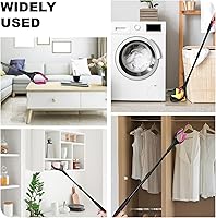 Vista 6 de Herramienta de agarre de 32 pulgadas, cabezal giratorio de 360°, mandíbula ancha, herramienta de recogida plegable, mandíbula giratoria