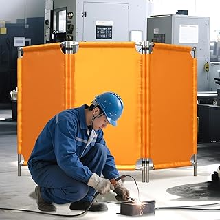 Portable Welding Screens with Frame