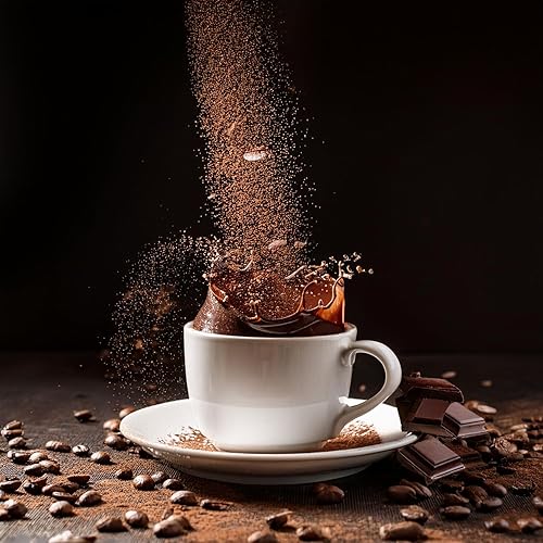 Miniatura 7 de Fresh Roasted Coffee, Café con sabor a moca, 5 libras (80 onzas), tostado medio, Kosher, grano entero