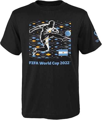 Outerstuff Camiseta de manga corta para hombre de la Copa Mundial de la FIFA
