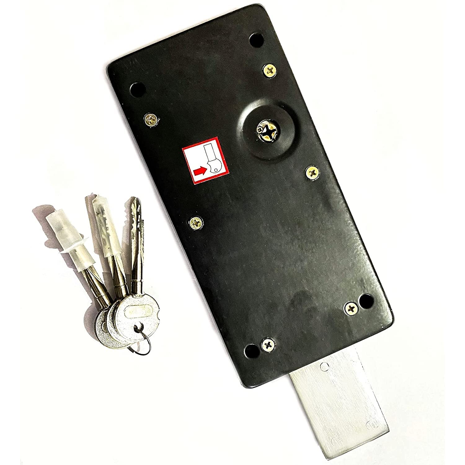 Buy RV Lock Heavy Brass 3 Turn Lever Cross Key Side Shutter Lock Set