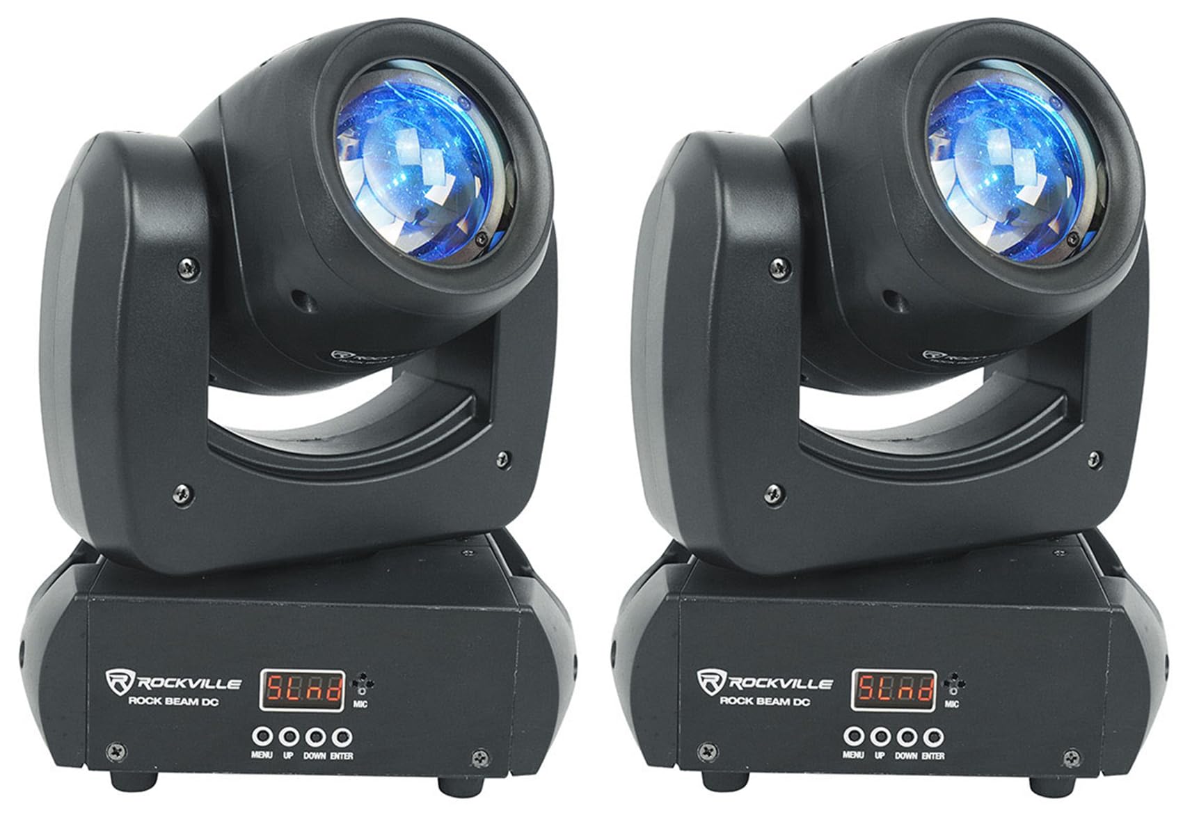 Amazon.com: Rockville Rock Beam DC Moving Head Light, 8 Gobos and