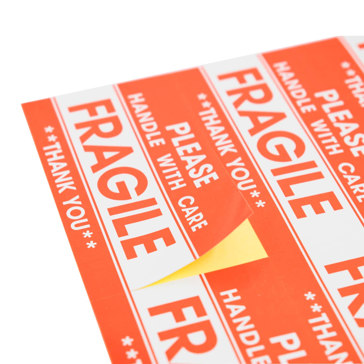 Manico In Vetro Fragile Con Adesivi Per La Cura Etichette - Foto 3