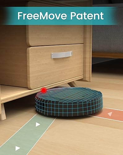 Miniatura 9 de Lefant Robot aspirador con potente succión de 2200 Pa, 120 minutos, sin enredos, WiFiAlexaAPPBluetooth, limpieza de programación, aspiradora