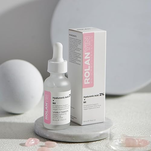 Miniatura 7 de ROLANYIN Suero Facial de Ácido Hialurónico 2% + Vitamina B5 para Hidratación Intensa, Efecto Voluminizador y Nutritivo, Calmante, Beneficios