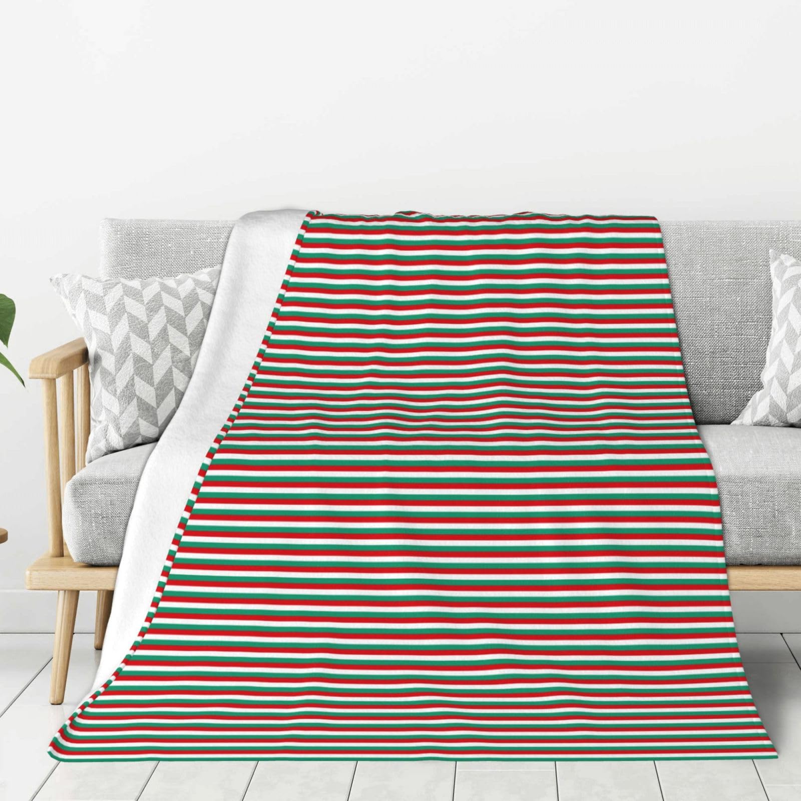 Couverture en flanelle imprimée drapeau bulgare - Douce et confortable - Pour chambre à coucher, canapé, hiver, voyage, camping, décoration d'intérieur