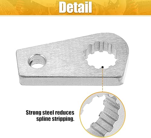 Miniatura 4 de Motoforti Palanca de palanca de cambios de acero para Polaris Sportsman 335 400 400L 1999-2000 Reemplazar 3233153 3233041