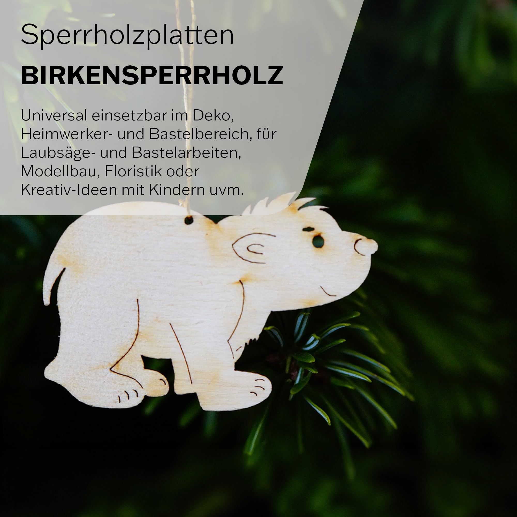 AUPROTEC 10x A3 Sperrholz-Platten Birke 4mm Multiplexplatten (297 mm x 420 mm) Bastel- und Laubsäge-Holzplatten Birke Massiv Multiplex Holz Industriequalität