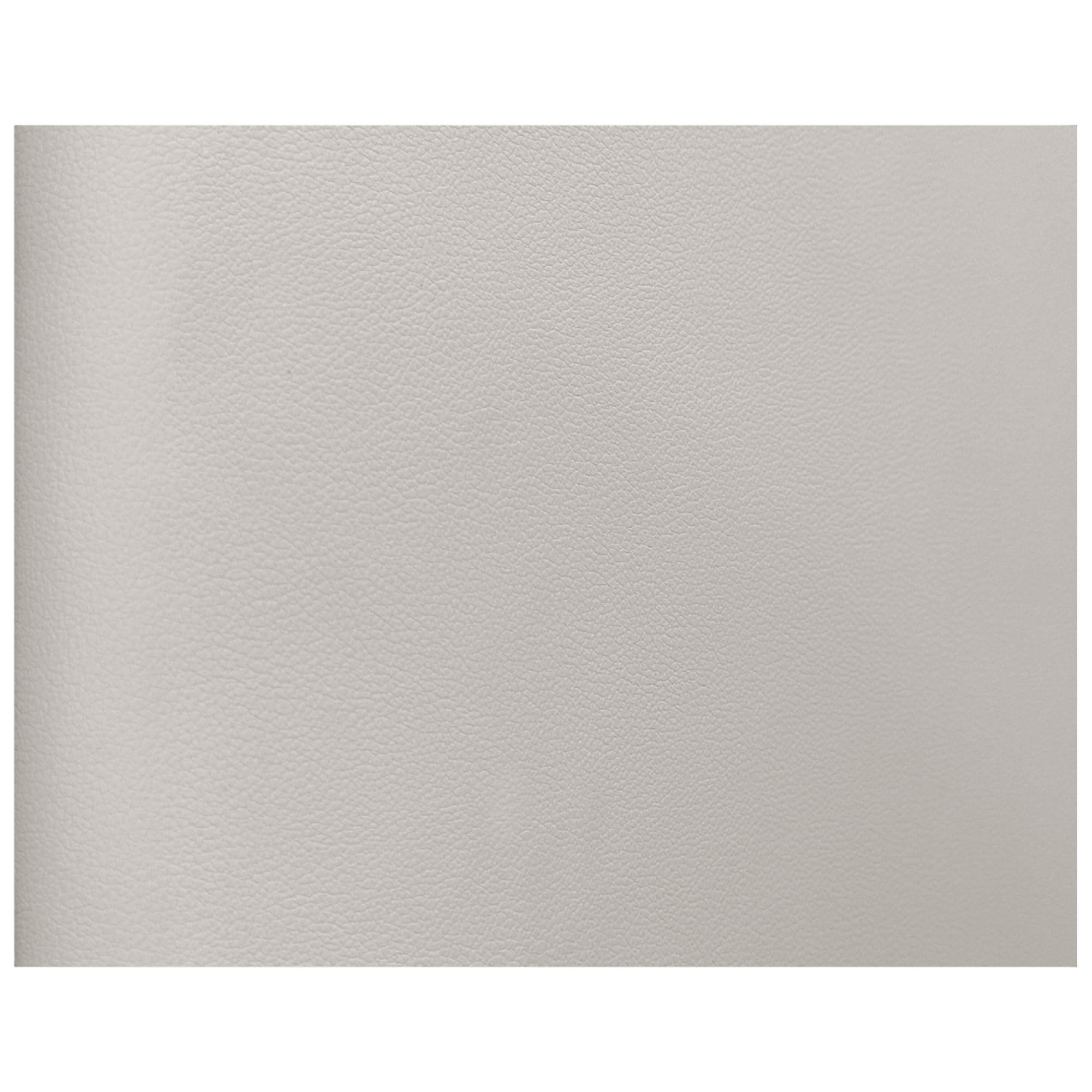 DHOME Testiera in Similpelle o Tessuto Aqualine Liscia Fino a Terra Testiere Testata Imbottita Letto (145x120cm (135/140), Similpelle Bianco Avorio)